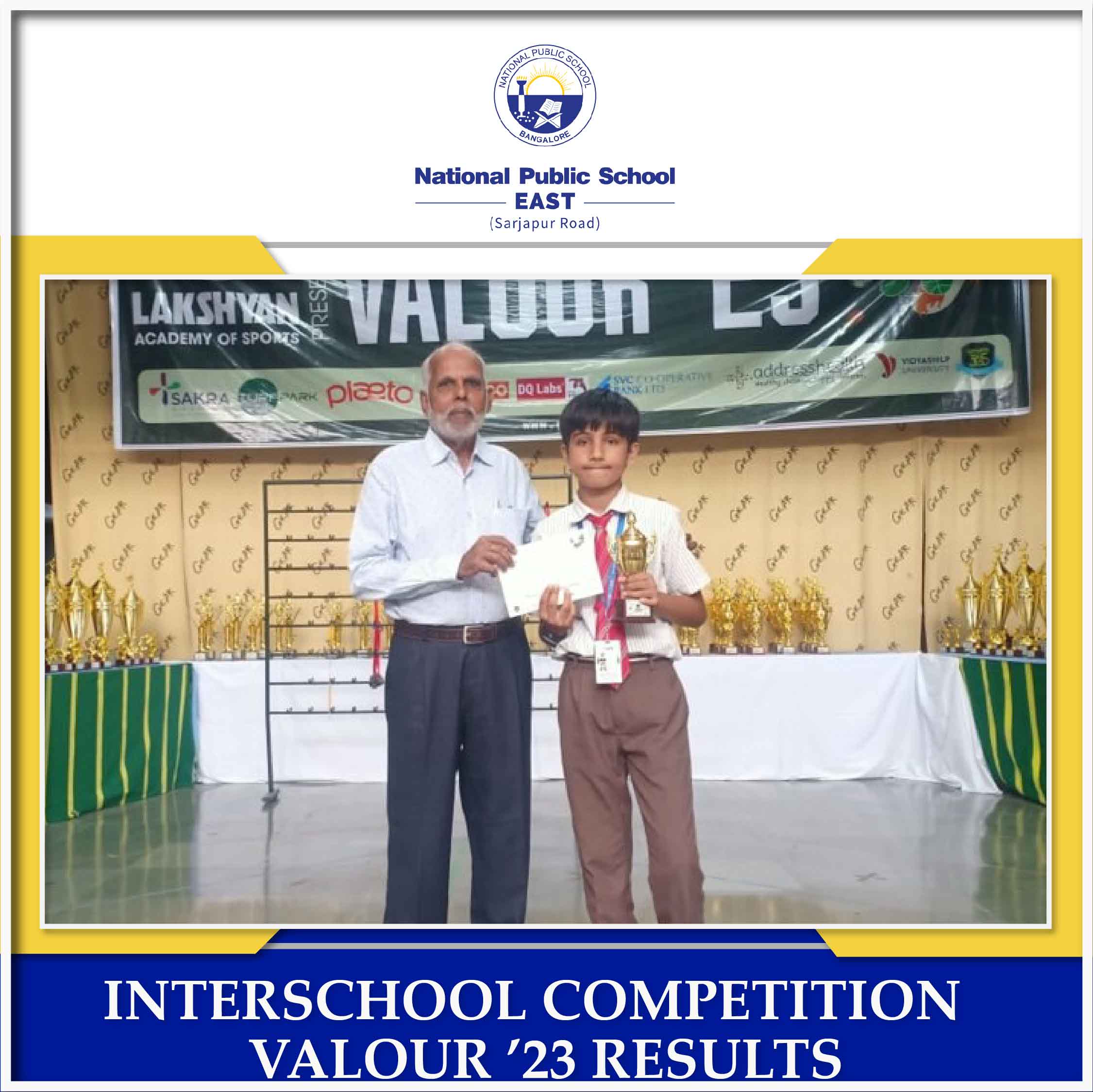 Interschool Competition - Valour 2023-24