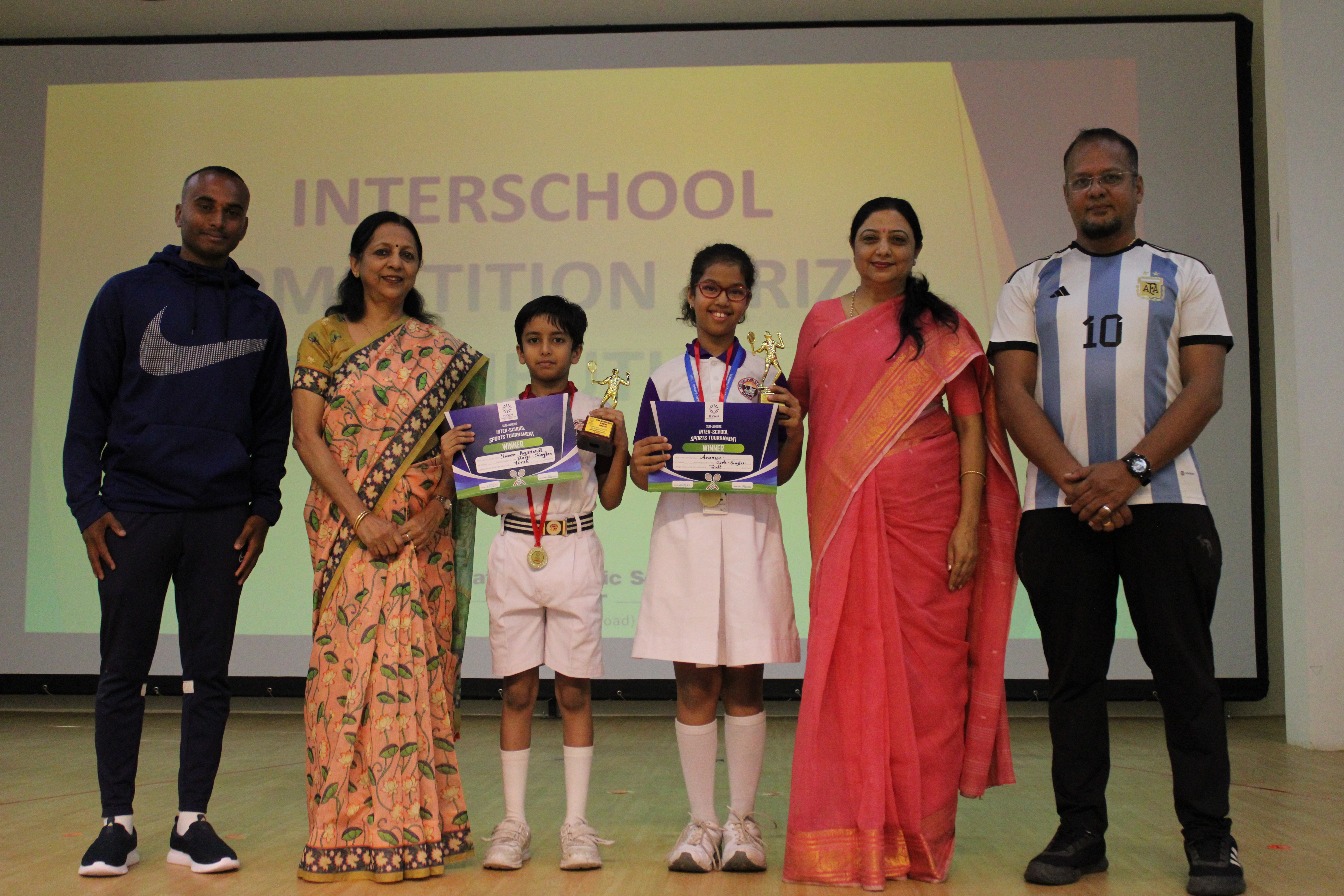 Prize Distribution Interschool sports