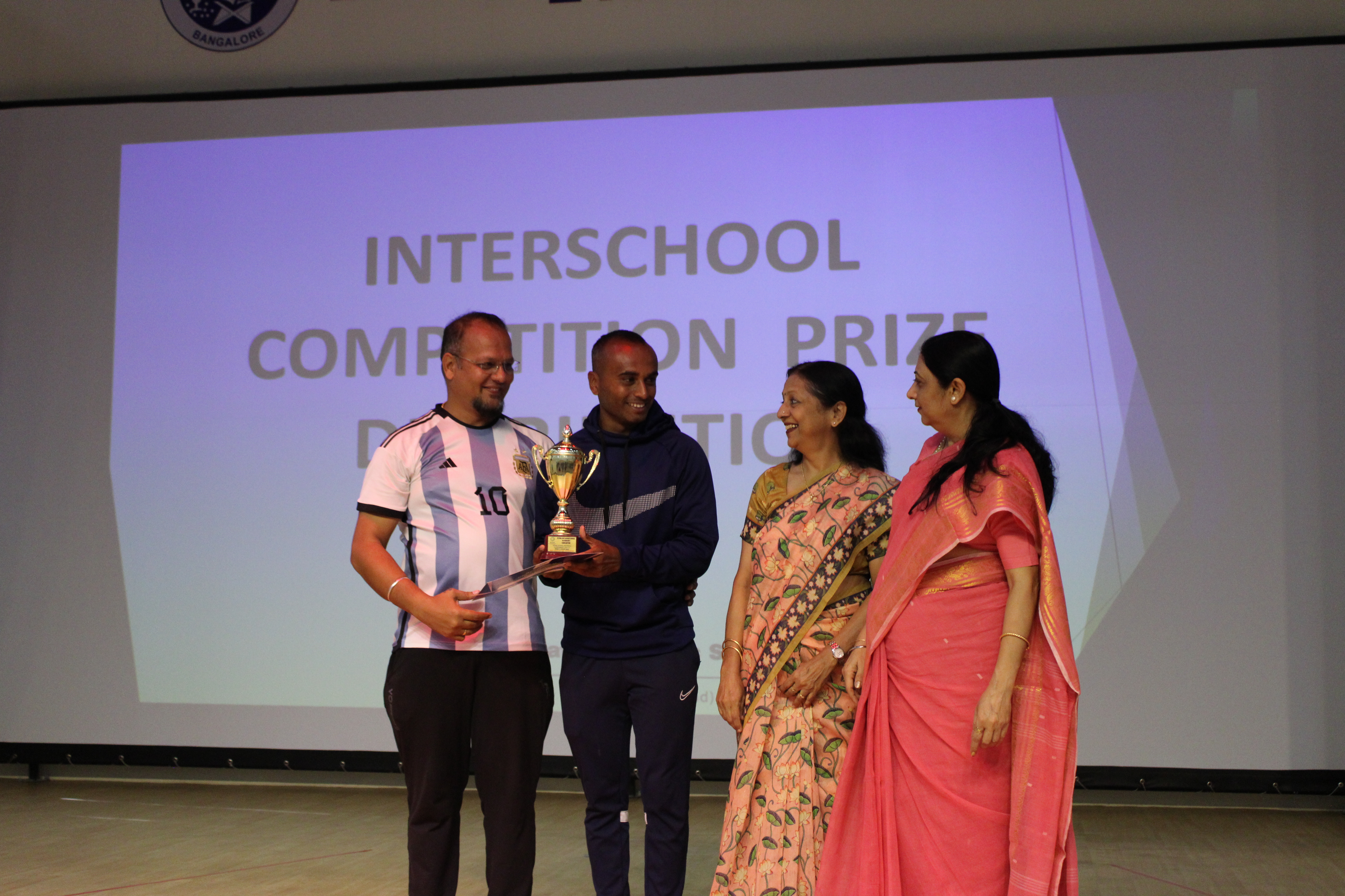Prize Distribution Interschool sports