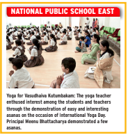 INTERNATIONAL YOGA DAY Published in Times NIE Student Edition on 17th August 2023