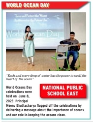 World Ocean Day Published in Times NIE Student Edition on 3rd August 2023