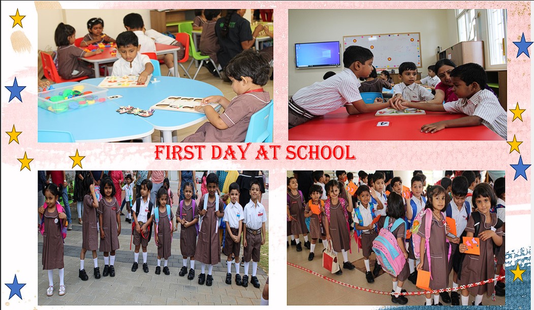 FIRST DAY AT SCHOOL – KG 1 