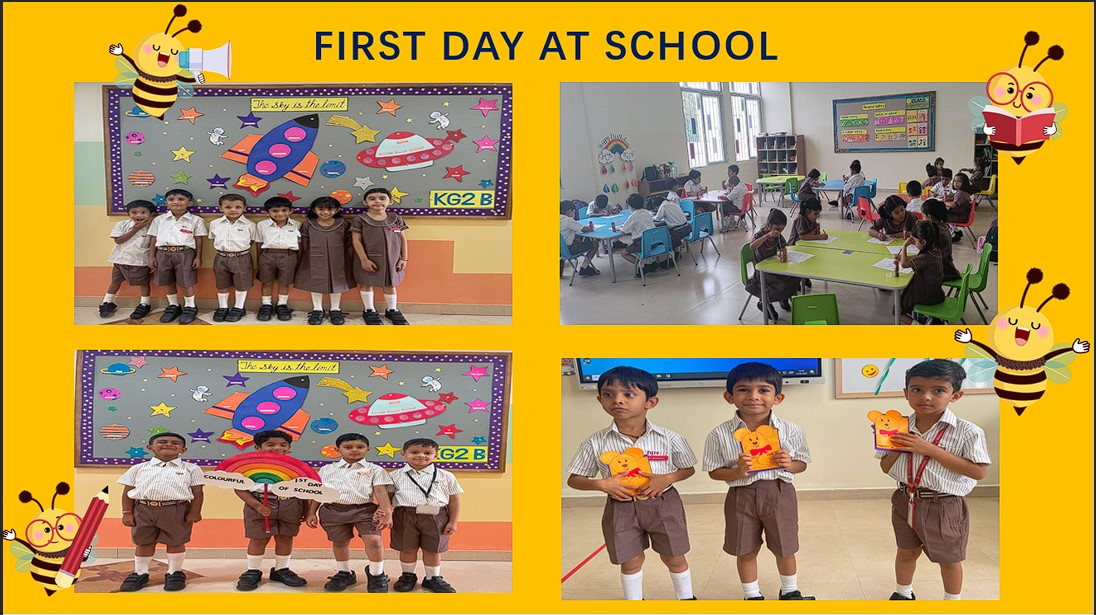 FIRST DAY AT SCHOOL – KG 2 